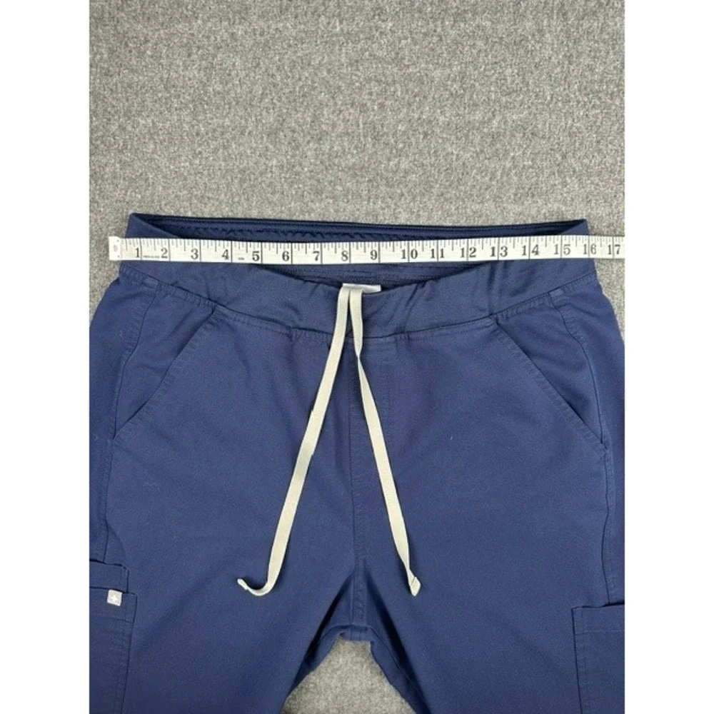 Figs Technical Collection Navy Blue Cargo Scrub Pants T2001 Mens Size L